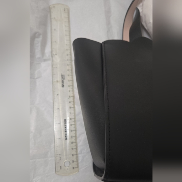 Kate Spade Black Tote with Cream Straps - Picture 8 of 10